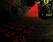 Подсветка  мотоцикла "звездочки"
