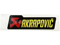 Наклейка на трубу Akrapovic 9,5*2,5