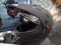 Шлем (мотард) Ataki FF103 Solid черный матовый   