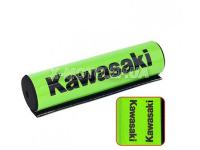 Подушка руля Kawasaki зелёная 20см