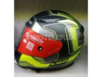 Шлем интеграл FF353 Rapid Carrera Black Hi-Vis Yellow