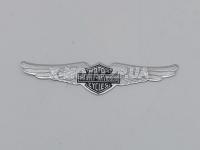 Шильдик на бензобак (эмблема) Harley-Davidson, крылья (120*30мм)