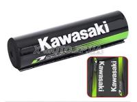 Подушка руля Kawasaki чёрная 20см